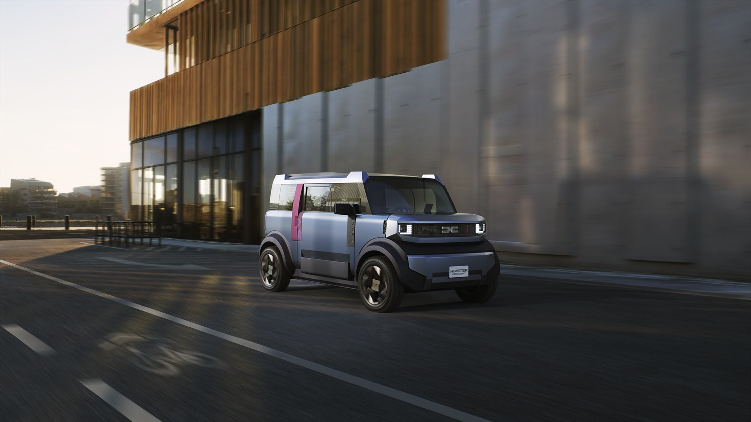 Dacia Hipster Koncepció - elektromos közlekedés
