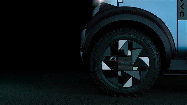 Dacia Hipster Koncepció - szögletes vonalak