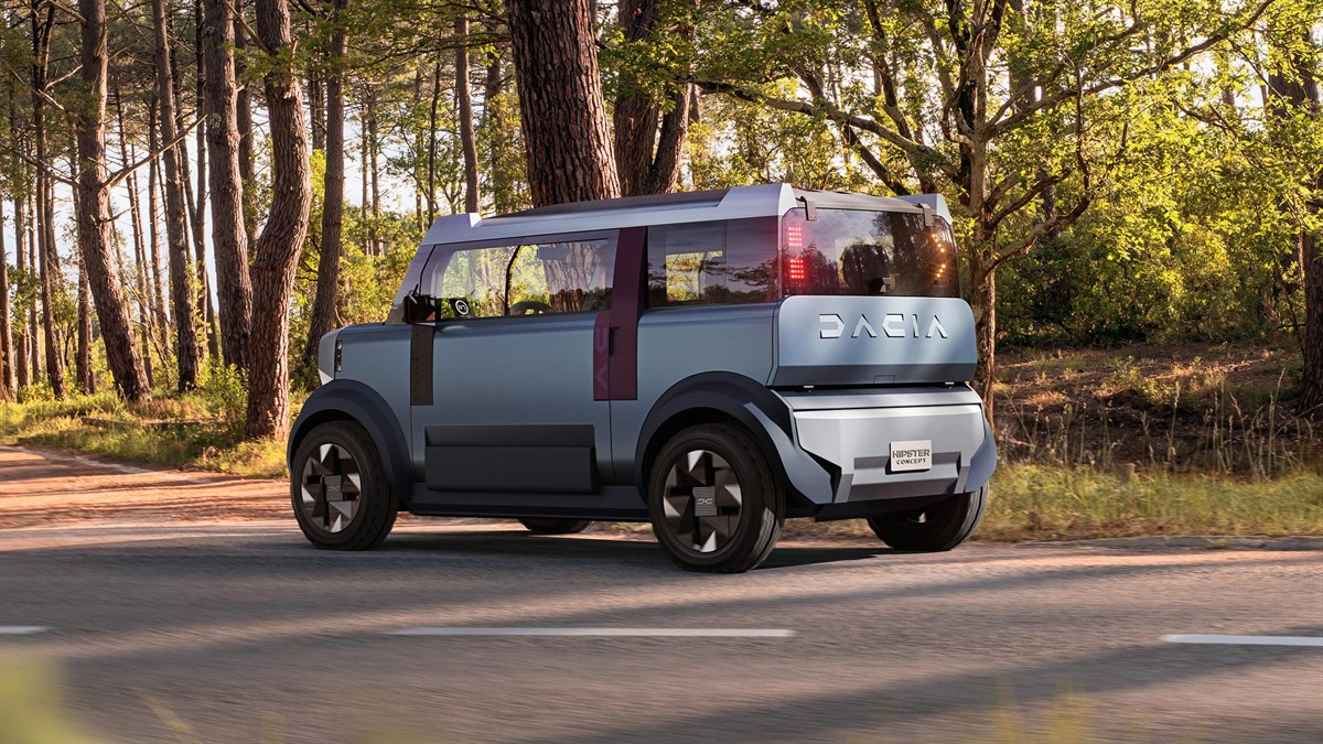Dacia Hipster Koncepció - praktikus