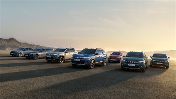 Dacia range