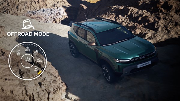 Dacia Duster - Off-Road Lock Mode