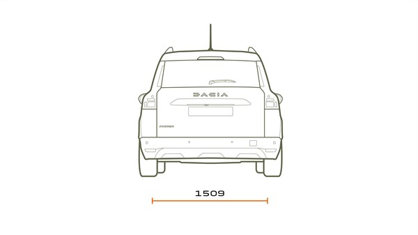 méretek - Dacia Jogger