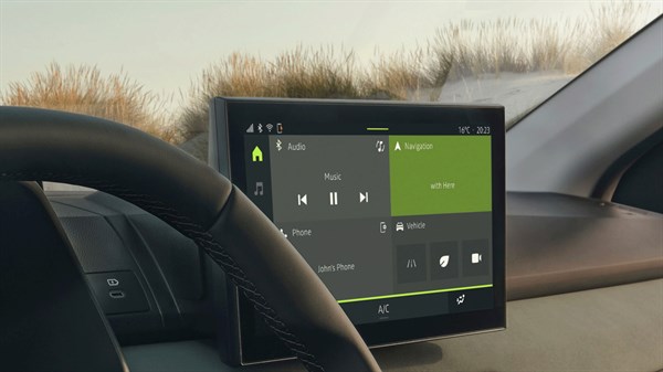 Dacia Jogger - központi kijelző