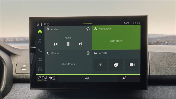 Media Display - Dacia Sandero