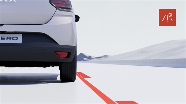 Lane keeping assist system - Dacia Sandero