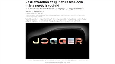 Dacia Jogger