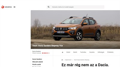 Dacia Sandero Stepway