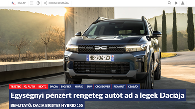 Dacia Bigster
