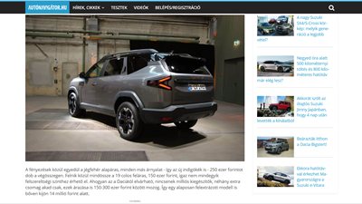 Dacia Bigster