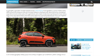 Dacia Spring