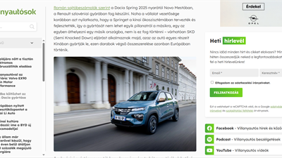 Dacia Spring