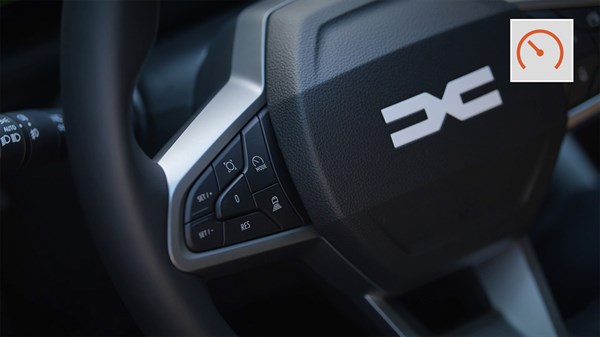 Dacia Bigster - Tempomat sebességkorlátozó funkcióval