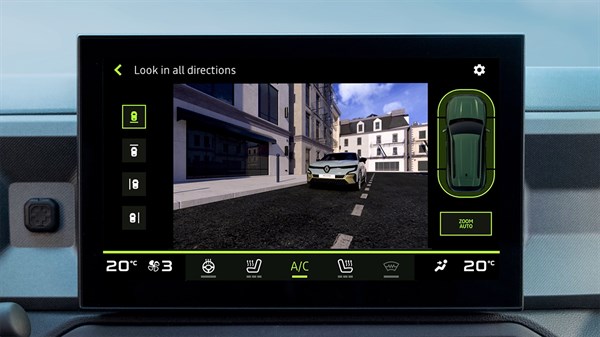 Dacia Bigster -  Multi-view kamera
